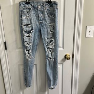 Distressed American Eagle Jeans 6